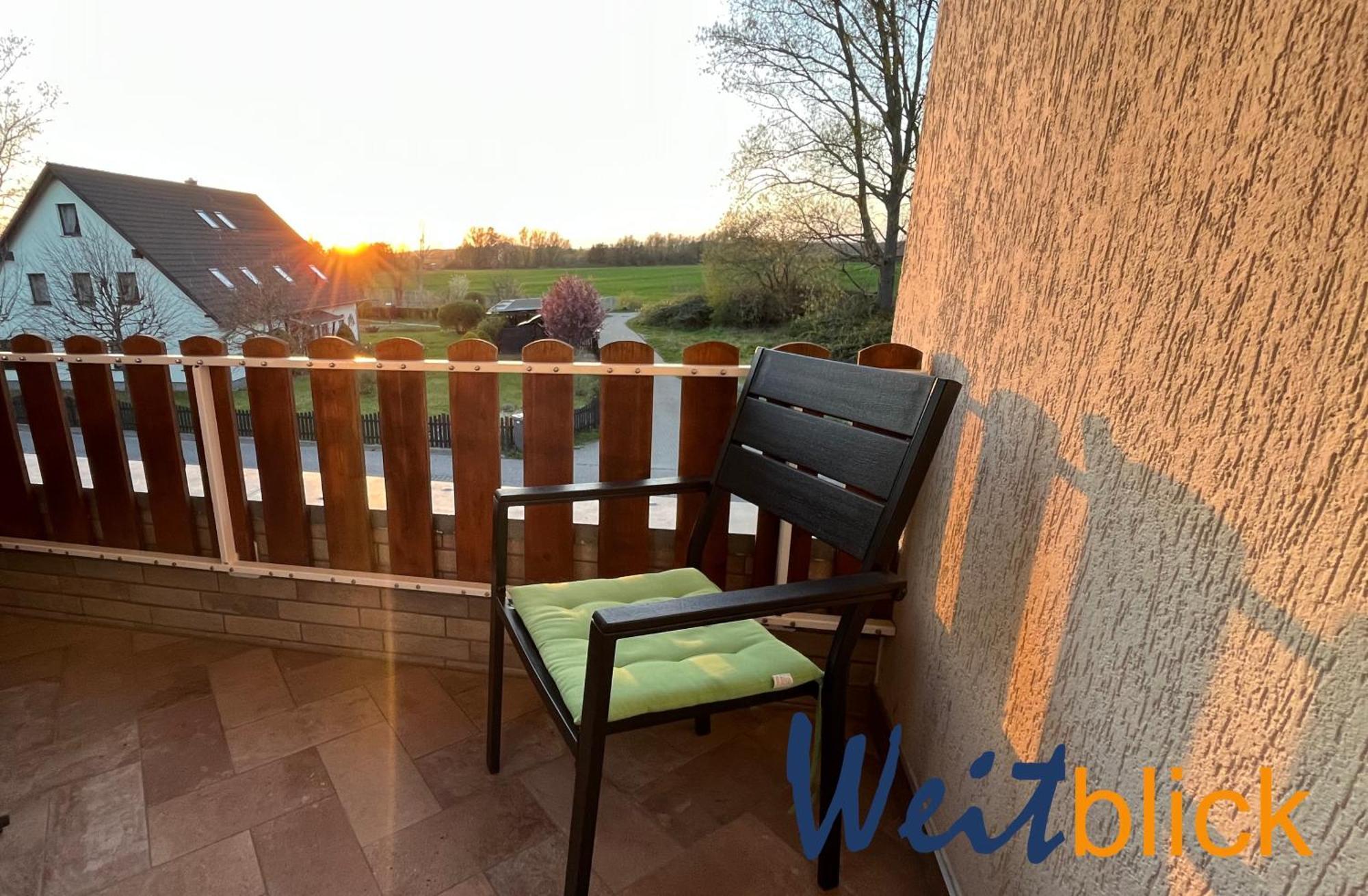 Ferienwohnung Weitblick Mit Logia Лоббе Экстерьер фото